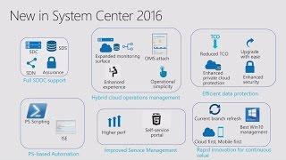 Take advantage of new capabilities in System Center 2016