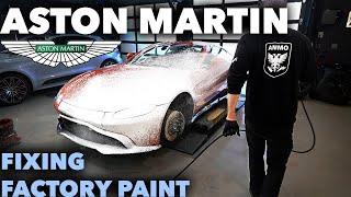 First Wash & Drive Aston Martin Vantage Paint Correction