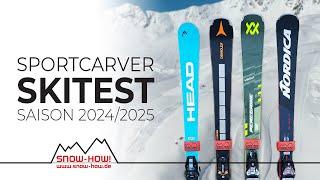 SKITEST SportCarver L 2024/25 | Head Worldcup, Atomic Redster, Völkl Peregrine, Nordica Dobermann