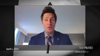 Talk Politics - Whitby MP Ryan Turnbull - April 1, 2022 | Rogers tv