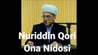 NURIDDIN QORI _ ONA NIDOSI