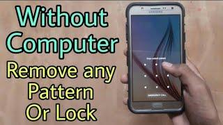 how to unlock samsung j7 pattern lock without losing data