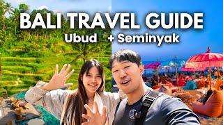 FIRST TIME in Bali! Ubud + Seminyak Itinerary Travel Guide 2025