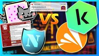 Kaspersky VS Avast Antivirus VS Malware! Antiviruses Test