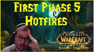 Season of Discovery: First Phase 5 Hotfixes