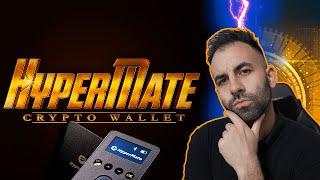 HyperMate Pro Review - A FUTURISTIC Cryptocurrency Hardware Wallet with TOUCH ID!