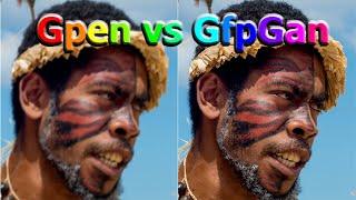 Super Resolution Battle : Gpen vs GfpGan