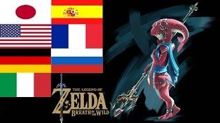 The Legend of Zelda: Breath of the Wild | Mipha Voice Acting Comparison