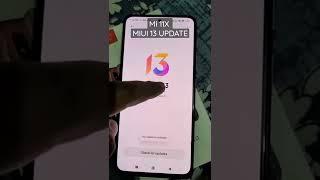 Xiaomi Mi 11X MIUI 13 update & new features #miui13 #mi11x