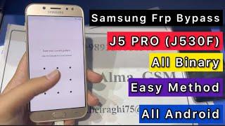 Samsung J5 PRO SM-J530F U8 Android 9 Bypass Frp/Google Account samsung J530F U9 | New method 2022