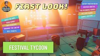 Festival Tycoon : First Look : The Best Music Festival Ever! Or Maybe Not