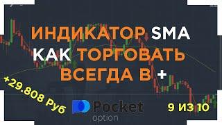 Индикатор SMA | Как разорить Pocket Option