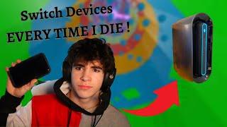 Tower of Hell but I switch devices every time I DIE! (Roblox)