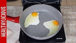 How To Fry Eggs | Healthy Fried Eggs