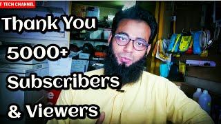 Thanks For My All Subscribers And Viewers - T TECH CHANNEL