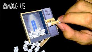 Making a diorama of the 'Empty garbage task' | #AmongUs | DIY