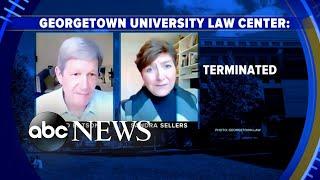 Georgetown law professor fired after Zoom conversation made public l GMA