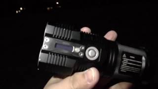 Thrunite TN36-UT 7300 Lumens vs Nitecore TM26 3500 Lumens Outdoor Field Test Review and Comparison