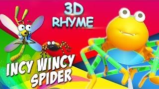 Incy Wincy Spider 3D | Those Who Keep Trying never fail | Latest Kids Rhymes