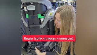 Крепление Isofix. Виды. Плюсы и минусы.