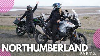 A GIRLS TRIP / Riding around the NORTHUMBERLAND 250  CONTINUED.../ PART 2