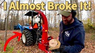 Is My LS Tractor Enough for this Huge Chipper? Real-World Test