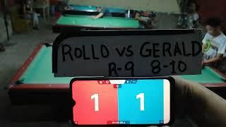 ROLLO TV VS. GERALD "MECHANIC'S" 8 10  RACE 9. Bet 11k. TEAM GWAPO TV 