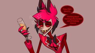 Alastor's Drunk Thoughts (Hazbin Hotel Comic Dub)