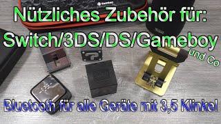 Nintendo Switch/3DS/DS/Gameboy/Zubehör/Bluetooth Adapter | HD+ | German/Deutsch