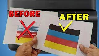 2 WAYS! To Fix BLACK INK NOT PRINTING - COLOR PROBLEM ON EPSON L4150, L4160, L4170, L4260, Etc.