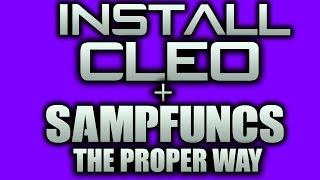 Install CLEO & SAMPFUNCS + Cleo Mods & SF Plugins - EASY Tutorial