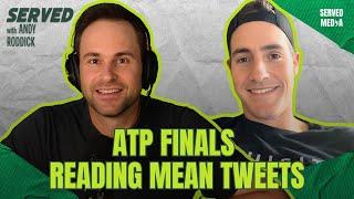 JANNIK SINNER DOMINATES ATP FINALS & John Isner joins to Read Mean Tweets