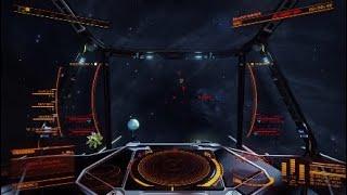 Elite Dangerous, Thargoid Cyclops hunt, 2% Damage