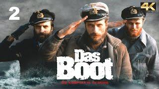 ПОДВОДНАЯ ЛОДКА / DAS BOOT (1985) - ПОЛНАЯ ВЕРСИЯ | ЧАСТЬ 2 | ЗВУК 5.1 | 2160p [4K]