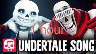 Sans and Papyrus Song - An Undertale Rap by JT Music "To The Bone" [SFM] [1 hour]