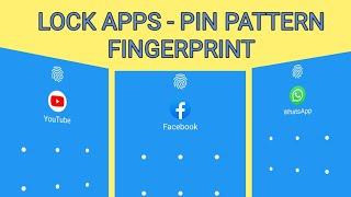 AppLocker - Lock Apps PIN, Pattern, Fingerprint | applock fingerprintpp lock app 2021