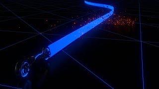 Blender animation (Tron bikes battle): cycles render.