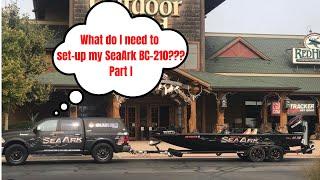 Overview of my SeaArk BC-210 and how I have it setup for my 2020 bass fishing season part 1