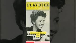 Lorraine Hansberry - First Black Woman To Have A Play Produced On Broadway #shorts