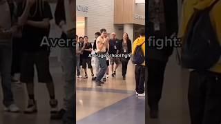 SCHOOL FIGHT CAUGHT ON CAMERA  #shorts #fight #worldstar #mma