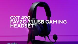 Surround Yourself with the new Fayzo 7.1 USB Gaming Headset for PC & PlayStation