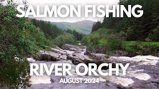  Salmon fishing on the river Orchy - August 2024 