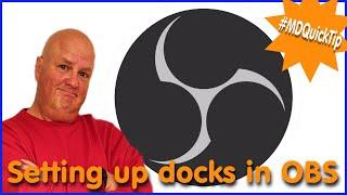 #TinkeringTip (663) Take advantage of DOCKS IN OBS! Custom Browser Docks! -