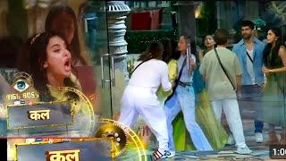 BiggBoss18 time of God ke दावेदारों के बीच में हुआ टास्क  Sara ने मारा Vivian को