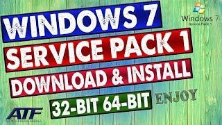 How To Download & Install Windows 7 Service Pack 1