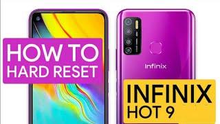 How to Hard reset Infinix Hot 9