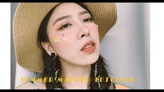 Summer Makeup Tutorial MAKEUP MÙA HÈ   I Flower Girl   l    Maihuong makeup