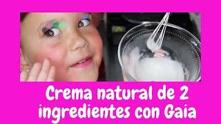 CREMA NATURAL facial HIDRATANTE DE 2 INGREDIENTES muy fácil. uso corporal Cosmética Natural Casera