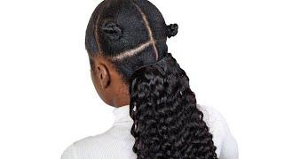 Gorgeous DIY Hairstyle/ Creative Protective Style To Try!!