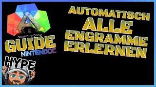 ARK GUIDE  Auto Engramme aktivieren und alle Engramme erlernen (TUTORIAL)